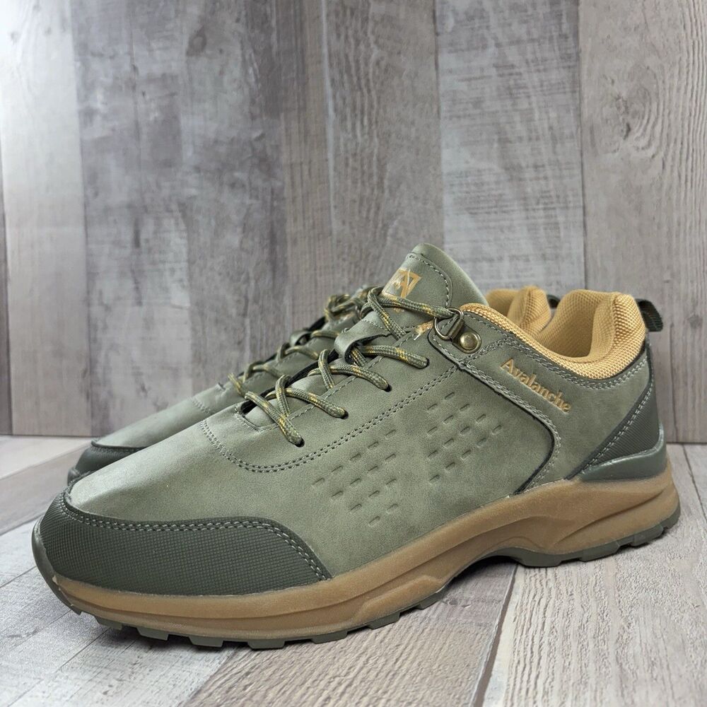 Avalanche Climber Women's 8.5 Hiking Shoes Trail Outdoor Sneakers Olive Green